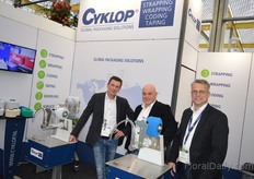 Peter Boer, Salvino Mandala and Wijnand Visser of Cyklop