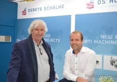 Theo Kleijweg of TK Topboilers and Coen van der Kruk of Debets Schalke 