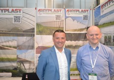 Asim Olcay Karadayi of Vatan and Tom Desmedt of Hyplast