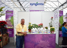 Next to the stand at the general exhibition area, Syngenta also had a stand in the floriculture pavilion.
