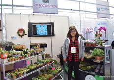 Hada Celesta Montes ROmero of Successmex, another Mexican succulent grower.