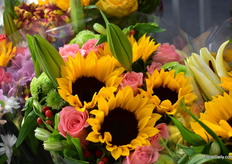 Some of the flowers grown by the growers of Asflorvi.