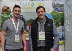 Roy and Edgar of Cornbak were visiting the show.