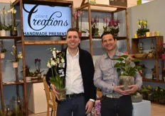 Jeroen v. Weerdenburg with nursery Aphrodite and Matthijs vd Knaap, active in sales with both Aphrodite as well as Plant Creations.