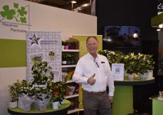 Gert-Jan Kromhout with Klavervier Plantsales was at the show for his customers, including Hoogendoorn Stephanis & Amarantis.