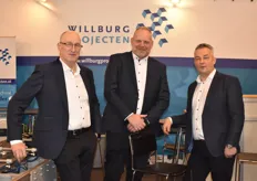Willburg Projecten, represented by Paul Rademaker, Mark vd Zanden & Adrie v Diemen. They were presenting a new 3D sorting system.