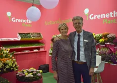 Diane Schrama & Hans Straathof with Straathof Grenethplants, youngplant supplier. Straathof focusses on Europe, Grenethplants on the Middle East & Russia.