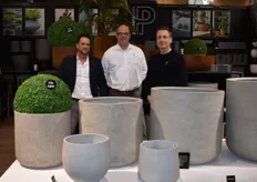 The new collection of Pottery Pots, presented by Elmor Vrolijk, Rogier Schafraad and Ronald Luurtsema