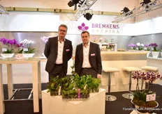 Edwin van den Nieuwendijk and Christian Bremkens of Bremkens Orchids.