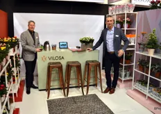Adwin van Loenen of BM Roses and Loek Ammerlaan of Vilosa. Both growers sell part of the assortment in the brand ‘chique’.