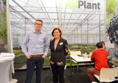 Thon Groenendijk and Simone Heilbink of All Plant. In the green plants, there’s plenty of business, which All Plant knows very well. The expansion, opened about two years ago, is already becoming on the small side.