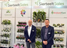 The trade show tigers Cees Bronkhorst and Ronald Lamers of SierteeltSales, who represent a large number of growers and thus can offer a wide range of products.