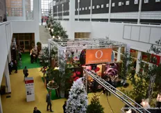The booth of Dümmen Orange right in the heart of Christmasworld. 