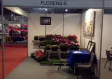 The booth of Dutch breeder Florensis 