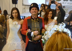 We witnessed 'the most beautiful moment of his life', John Elstgeest of Flower Circus jokes.