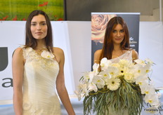 Even if you're skeptical about marketing expenses like these, the so called exposure for the fair and for the flower industry in general  these two ladies no doubte generated on social media must be enormous.