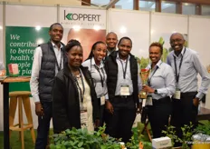 The team of Koppert won the golden award at the IFTEX best stand competition.