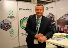 Eduard Eveleens of IPHandlers, Schiphol's largest freight forwarder. Recently, they expanded their cold storage to more than 10,000 m2.
