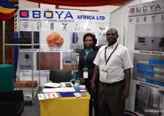 Anne Karuiki and Joseph Wakagwi of Oboya Afrca. They are based in Kenya and supply Kenyan growers with packaging and distribution solutions and they are planning to increase exports to Ethiopia.