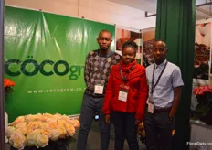 The team of Cocogrow. This year, exhibiting for the second time. They make cocos peat out of the cocus sourced out of Kenya.