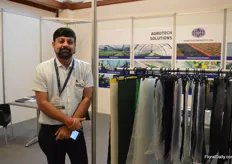 Divyesh Goradia of Shakti Polyweave supplies textile fabric used for greenhouse and nursery purposes. He is exhibiting at the IFTEX for the first time.