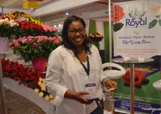 Esther Kabugi of Fresh Handling Kenya, a freight forwarder, was also visiting the show.