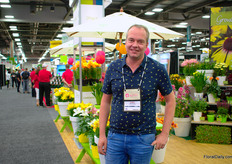 Leon van Erven of Vitro Westland was visiting the show.