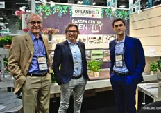The team of Orlandelli. This Italian company is on the USA market for about 7 years now and has its own warehouse and office in Jacksonville. Their best sellers are display solutions for flowers and plants for garden ceters.