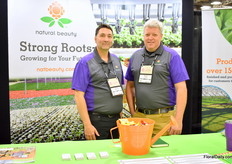 Chris Lavigne and Brian Fish of Natural Beauty. They produce plugs from seed in Wisconsin and focus on the area East of the Rocky Mountains.