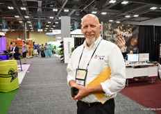 Mike Huggetts of American Takii was also visiting the show.