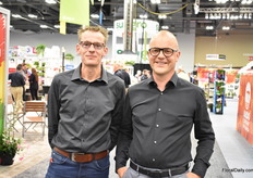 Wim Bergs with Stekbedrijf Bergs and Kurt DeKuyver with Plant-Consol were also visiting the show.