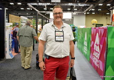 Michiel Verheul of High Q Greenhouses was also visiting the show.