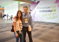 Father and daughter visiting the show. Kenne and Doug Cole with DS Cole.