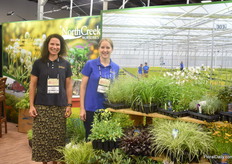 Angela Clelan and Brigitte Crawford of North Creek Nurseries.