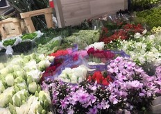 Flowers out of Ecuador, from Esmeralda Farms. 