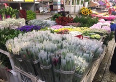 Alstroemerias from the Perfection Collection, a group of Colombian and Ecuadorian growers. 