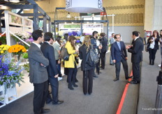 A lot of attention for the Agricultural minister of Colombia.