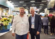 Willem Opperman and Ronald van Breevaart of Tessara Ptv Ltd were visiting the show.