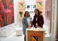 Carolle Garcia and Luz Forero Monccado of University Military Nueva Granada. They are currently working on finding a good biological control product for fight terranychus urticae, a worldwide pest in flowers and fruits.