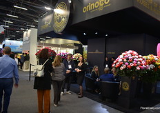 The booth of Grupo Andes Farms.