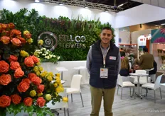 Juan David Ocampo Sanchez of Fillco Flowers. They grow roses and carnation on 26 ha (15 ha of roses and 11 ha of carnations) and they see the demand for carnations increasing.