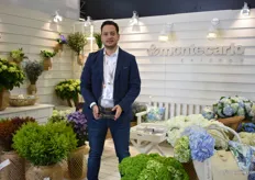 At Montecarlo, they won the 3rd prize in the category Best booth in show. They grow hydrangea, ruscus and solidago on 4ha and work with several small farmers. They export their products to Europe, US and Asia.