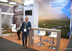 Andres Beltran of Real Carga. At the show, they presented their new brand image.