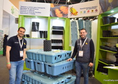 Harold Garzon and Jonathan Blamco of A&P de Colombia.