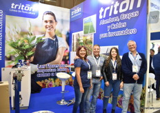 The team of Camejia presenting triton.