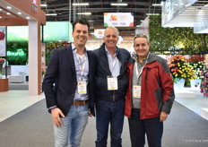 William Hogewoning of J.P. Hogewoning, Maarten Alkemade and Leonardo Ponce of Alkemade visiting the show.