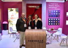 The team of Vermeille, a preserved flowers producer that is part of Benchmark.