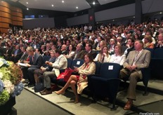 The audience at the opening ceremony