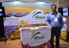 Tim Hionis of Hionis Greenhouses. They grow potted plants indoors and outdoors and supply the North Eastern part of the country.