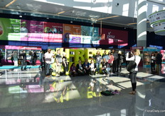 The "Fresh Summit" statue is a nice photo spot. 